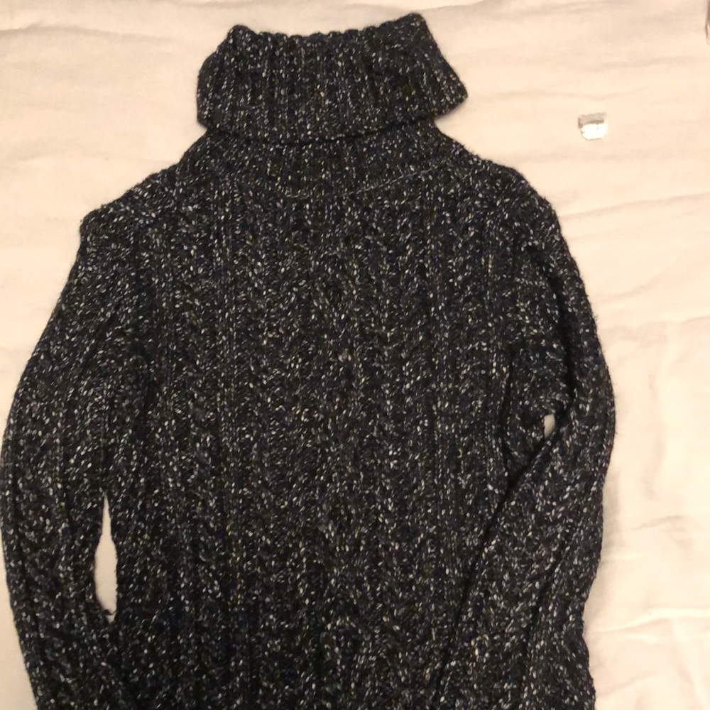Cable Sweater Dress XS Banana Republic